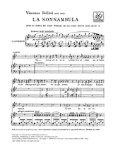 Ah, Non Credea Mirarti. La Sonnambula - BELLINI - Partition - Opéras